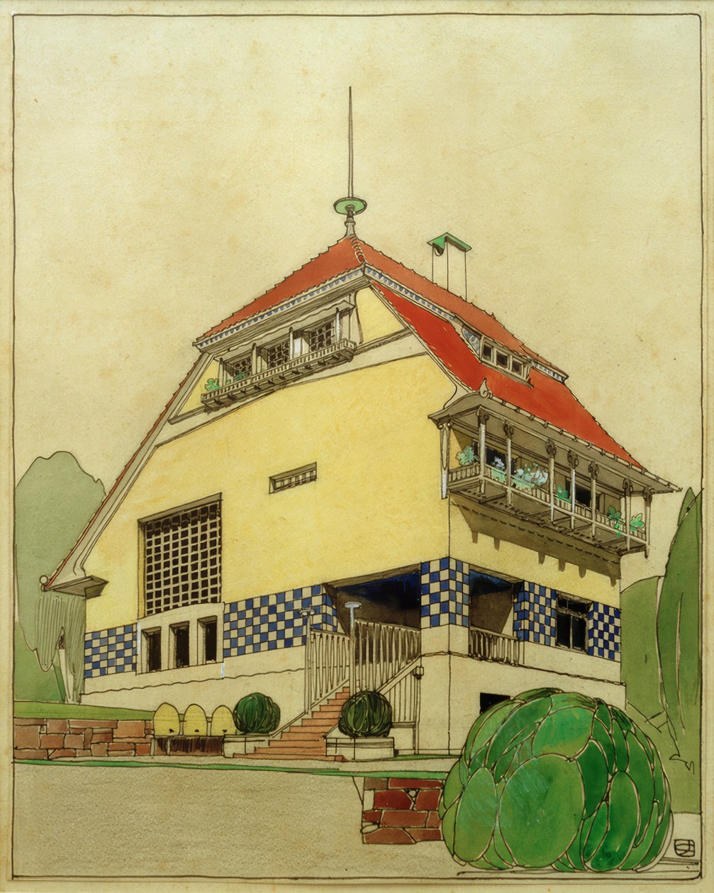 Joseph Maria Olbrich by Joseph Maria Olbrich